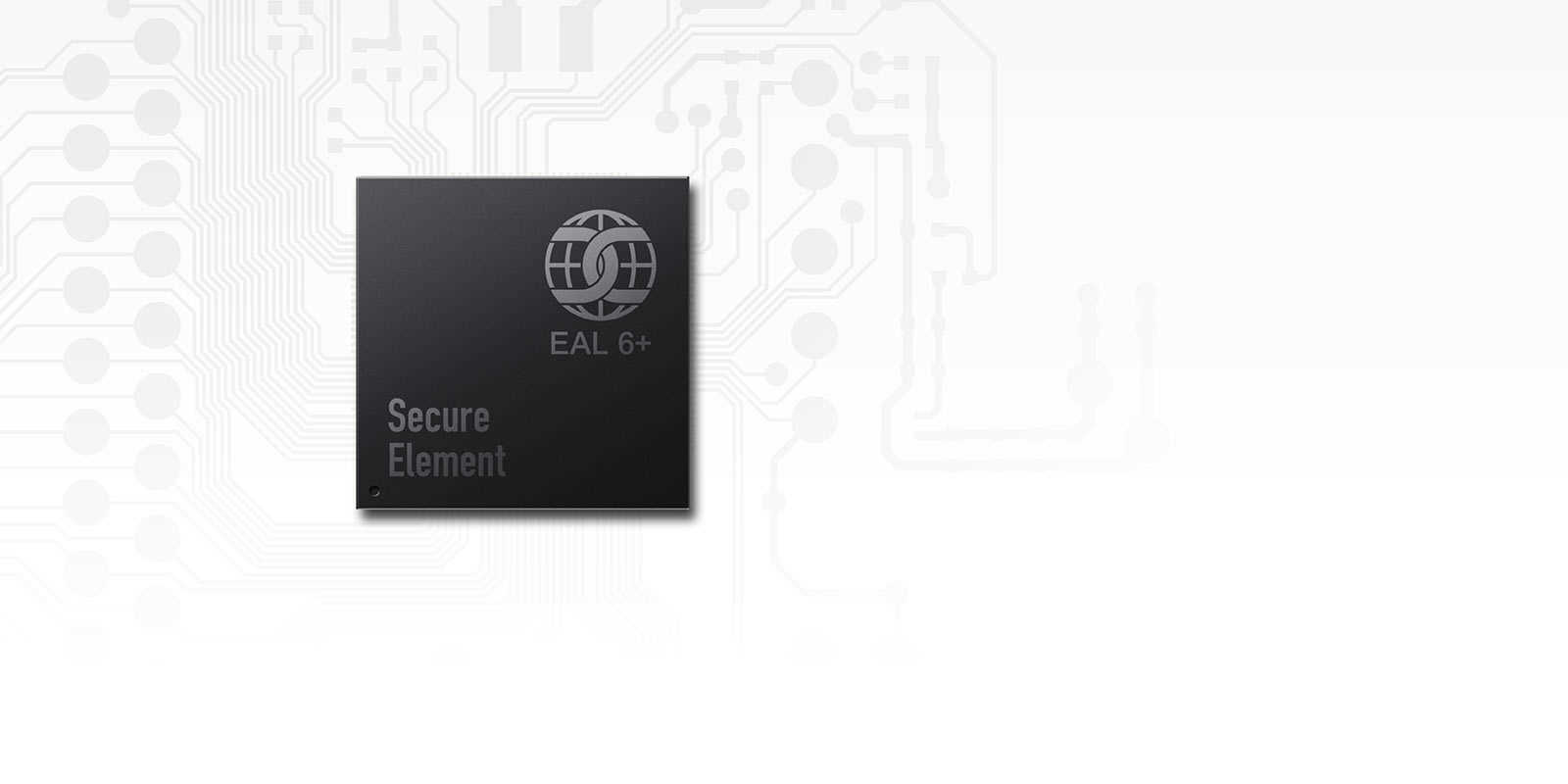 CC EAL6+ certified secure element
